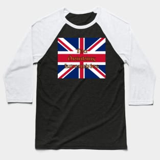 Tea Drinking Intensifies - Union Jack Baseball T-Shirt